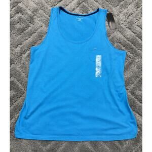 Women's Pajama Tank Top Size XL RELATIVITY Color Blue New